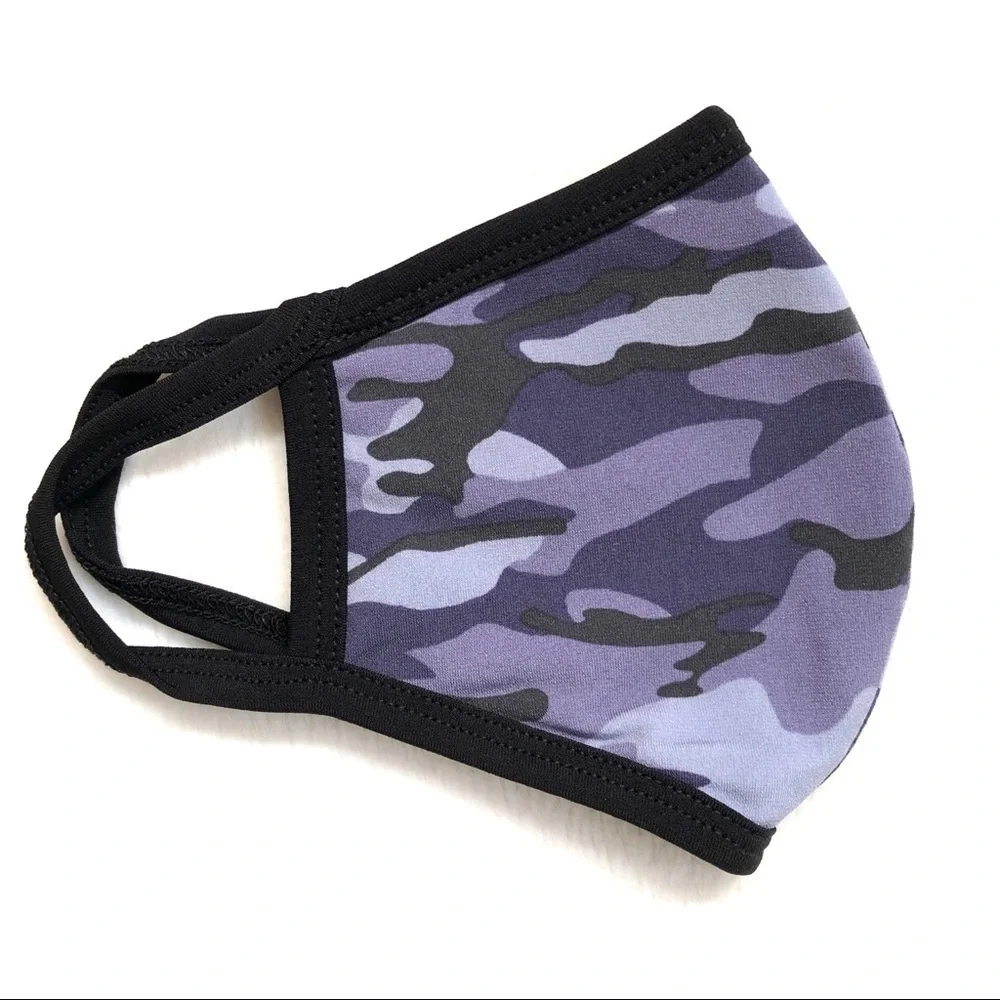 🔴 5 for $10 ONE Zenana Camouflage Print Cotton Face Mask